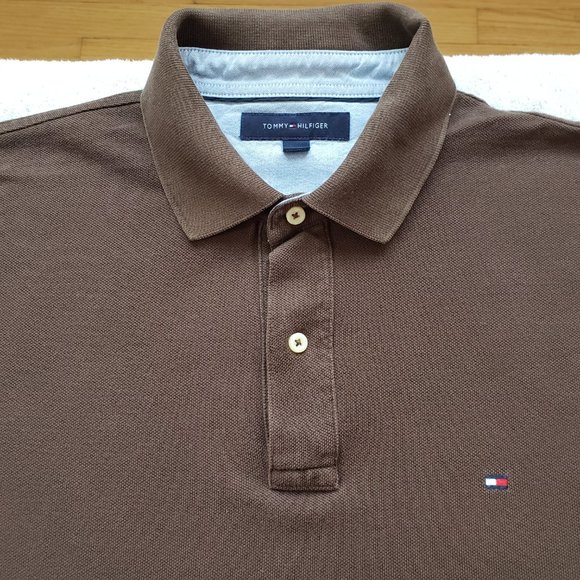 Tommy Hilfiger Men's Long Sleeve Polo Shirt, Size: L - Picture 4 of 16